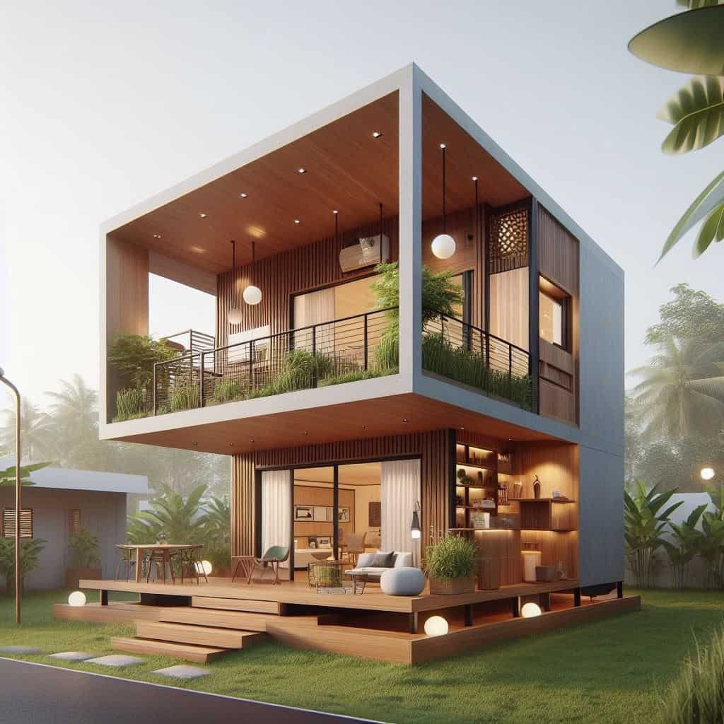 Box Type House Design Ideas in Sri Lanka
