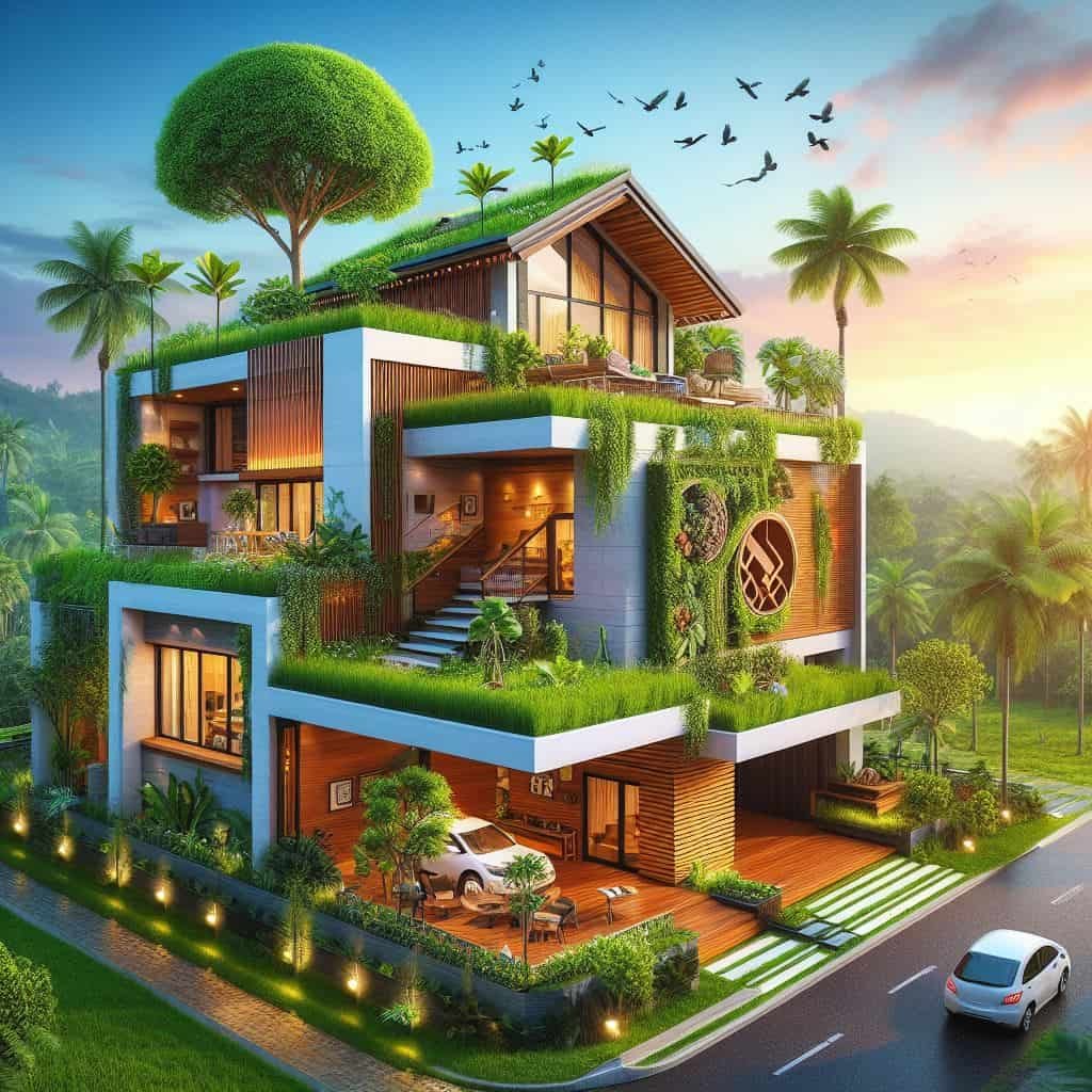 Eco Friendly House Designs in Sri Lanka