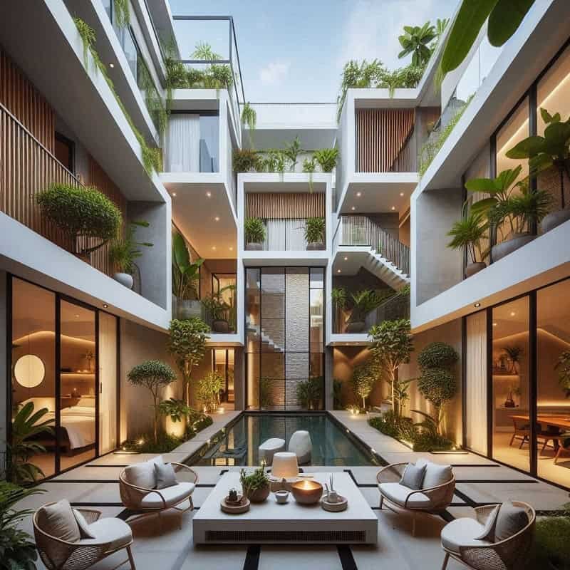 Courtyard Design in Sri Lanka