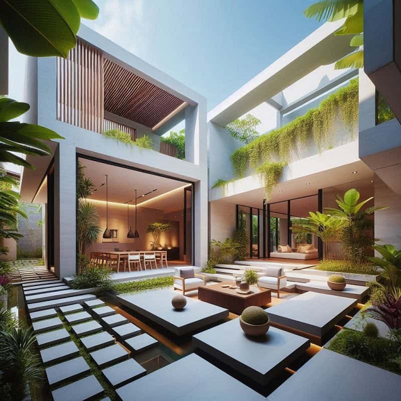 Courtyard Design in Sri Lanka