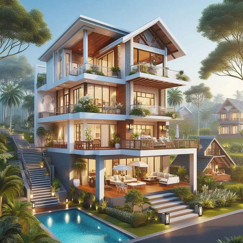 2 Story House Design Idea