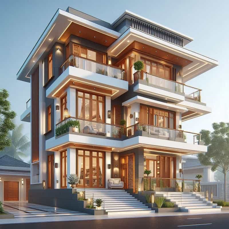 3 Story House Design Ideas in Sri Lanka