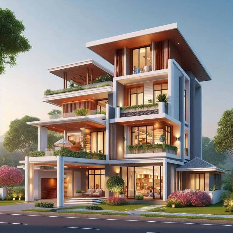 3 Story House Design Ideas in Sri Lanka