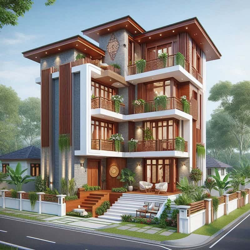 3 Story House Design Ideas in Sri Lanka