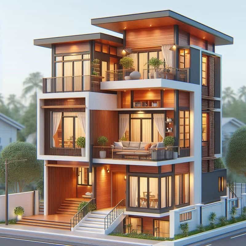 3 Story House Design Ideas in Sri Lanka