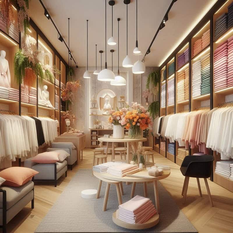 Textile Shop Interior Design Ideas