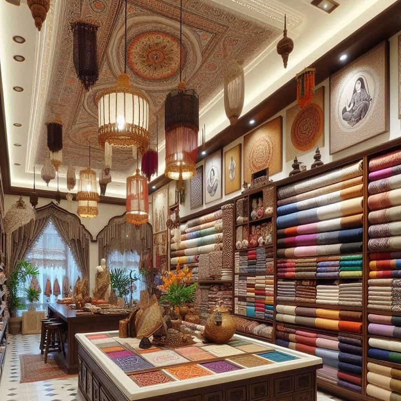 Textile Shop Interior Design Ideas