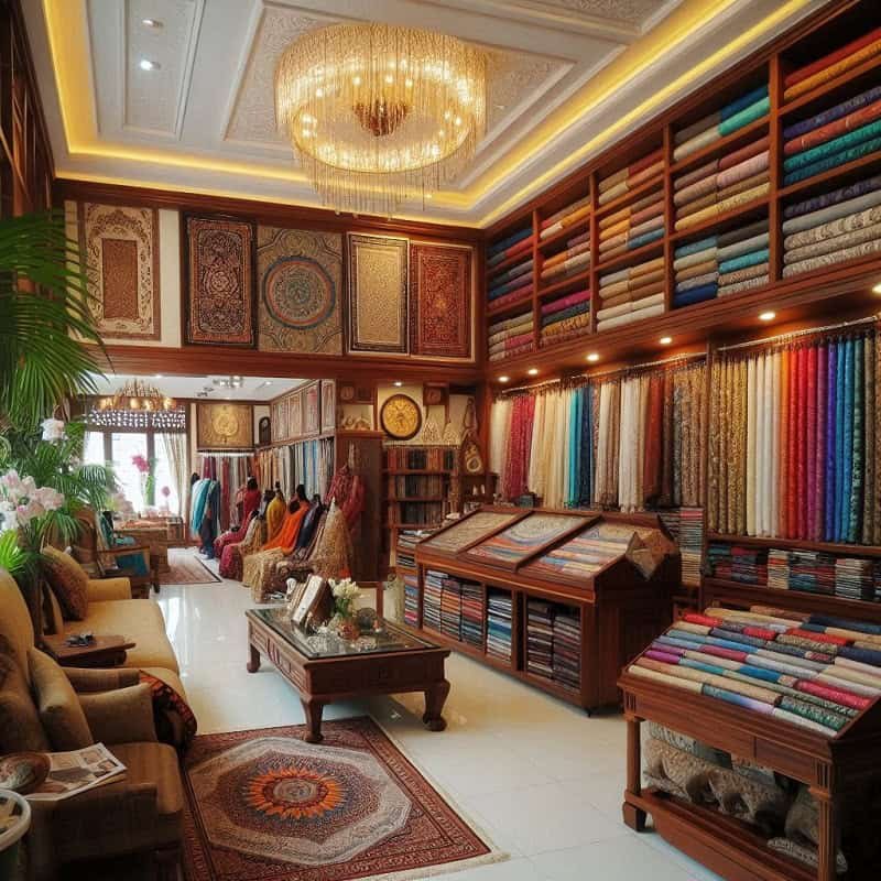 Textile Shop Interior Design Ideas