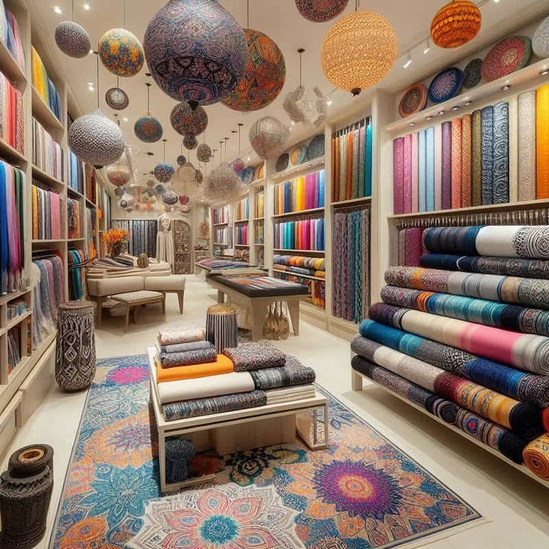 Textile Shop Interior Design Ideas